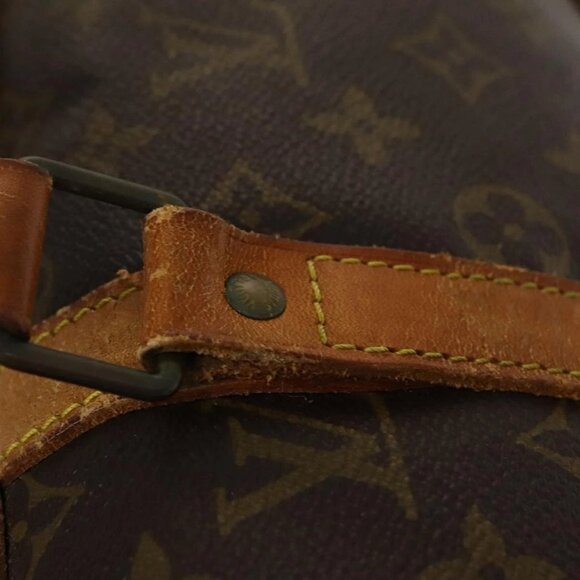 LOUIS VUITTON Monogram Sac Sports Boston Bag M41444 LV Auth 116580 - Picture 12 of 16